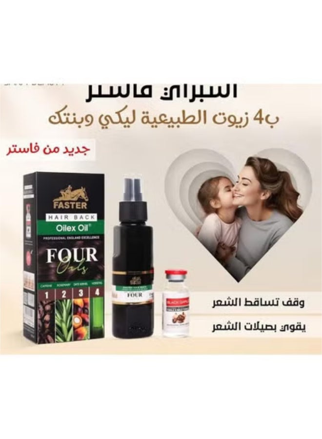 FasterFocus Faster Hair Back  Oilex Oil Four Oil 100Ml - Image 4